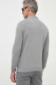 Бавовняний светр Barbour колір сірий легкий (3497858)