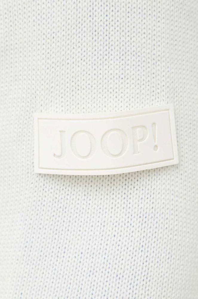 Вовняний светр Joop! чоловічий колір бежевий фото 6
