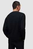 Светр з домішкою вовни AllSaints LUKA SAINTS чоловічий колір чорний