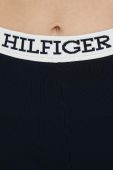 Шорти Tommy Hilfiger жіночі колір синій однотонні висока посадка (3284272)