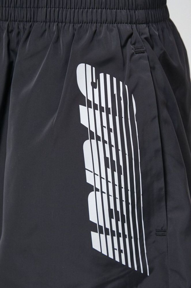 Шорти adidas Originals жіночі колір чорний з принтом висока посадка (3568810) фото 4