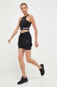 Шорти для тренувань adidas by Stella McCartney Truepurpose колір чорний однотонні висока посадка