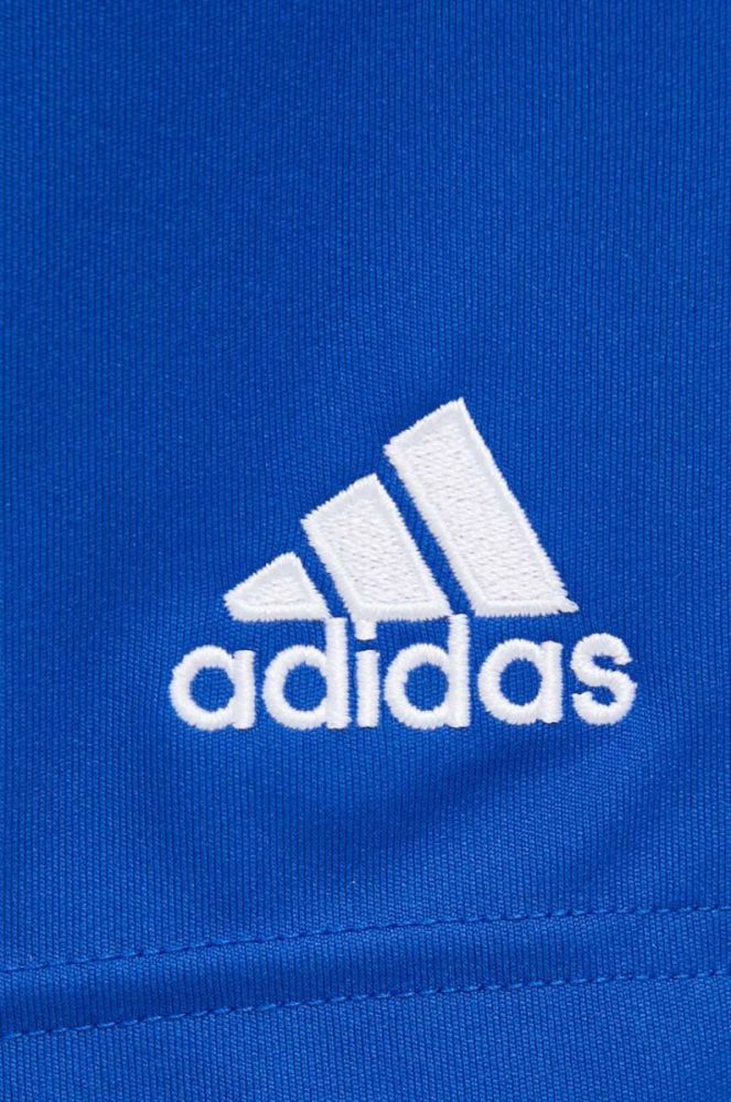 Шорти для тренувань adidas Performance Entrada 22 однотонні висока посадка колір блакитний фото 4