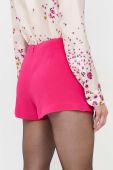 Шорти Red Valentino жіночі колір рожевий однотонні висока посадка
