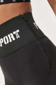Шорти PLEIN SPORT жіночі колір чорний з принтом висока посадка (3379872)