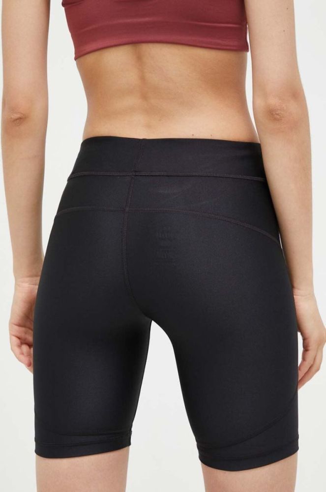 Шорти для тренувань Under Armour Authentics колір чорний однотонні середня посадка фото 3