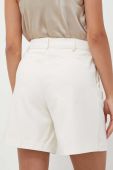 Шорти Morgan жіночі колір бежевий однотонні висока посадка (3422227)