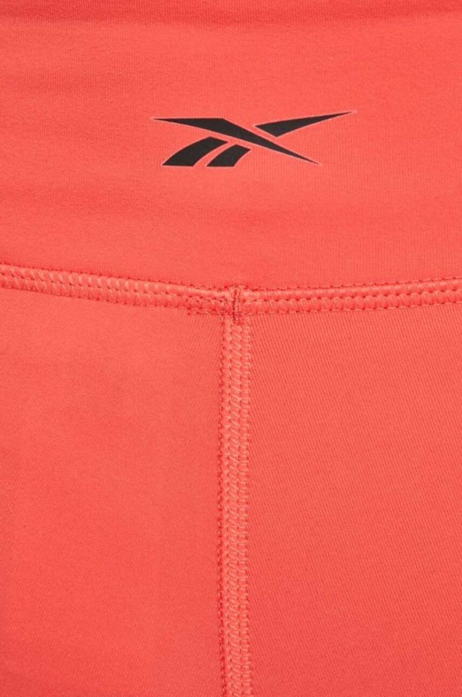 Шорти для тренувань Reebok LUX COLLECTION колір рожевий однотонні середня посадка фото 4