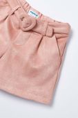 Дитячі шорти Mayoral колір рожевий однотонні (3411772)