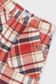 Дитячі шорти Mayoral колір червоний візерунок (3443764)