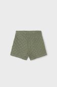 Дитячі шорти Mayoral колір зелений однотонні (3411811)