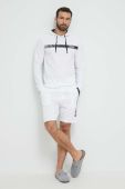 Бавовняні шорти лаунж BOSS колір білий