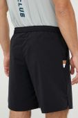 Шорти Boss Green BOSS GREEN x Matteo Berrettini чоловічі колір чорний
