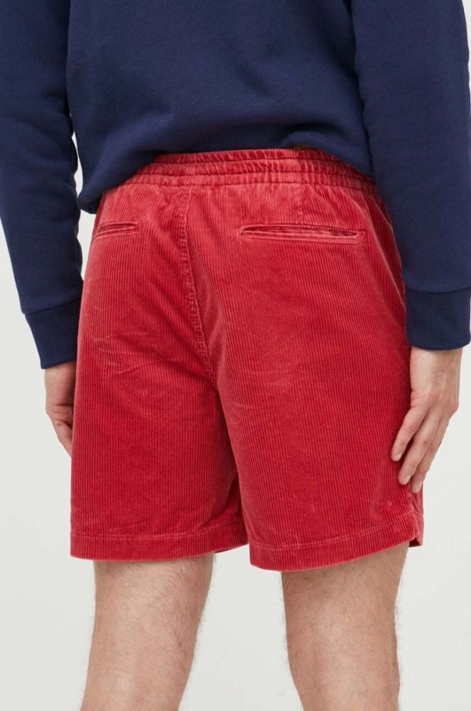 Вельветові шорти Polo Ralph Lauren колір червоний фото 3