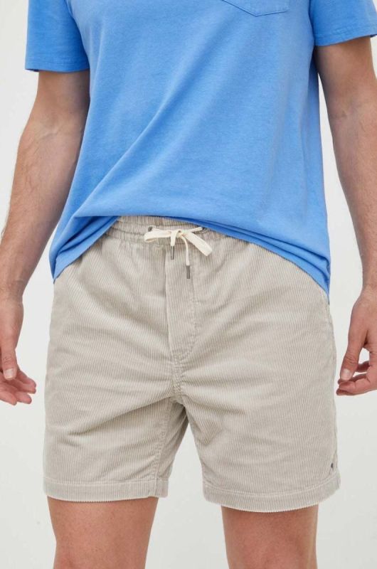 Вельветові шорти Polo Ralph Lauren колір бежевий фото 2