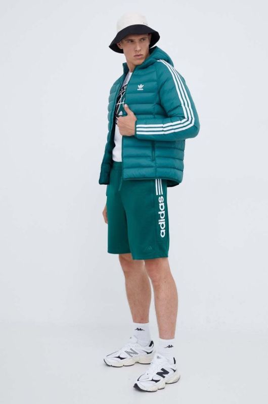 Шорти для тренувань adidas Tiro колір зелений фото 2