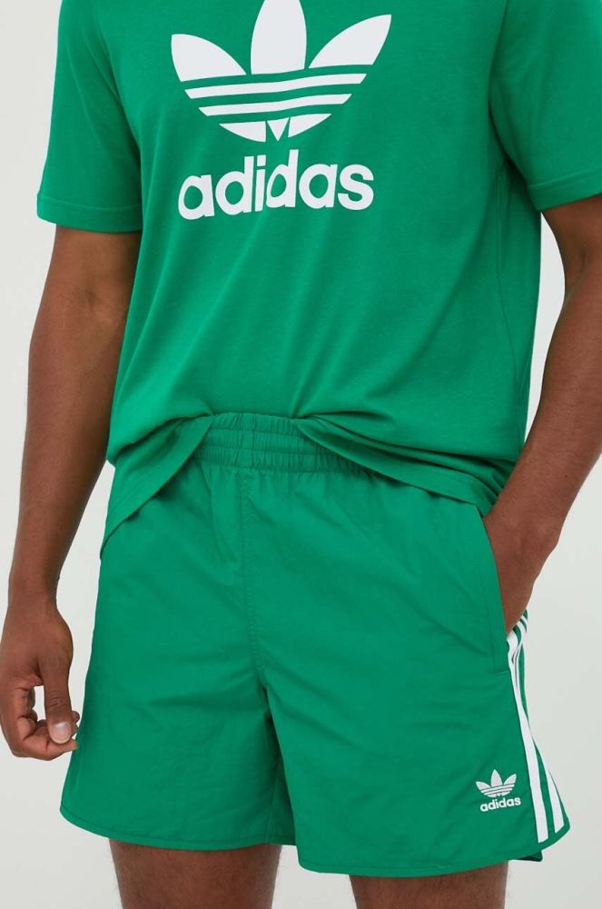 Шорти adidas Originals чоловічі колір зелений (3388808)