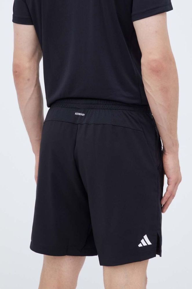 Шорти для тренувань adidas Performance Train Icons Big Logo колір чорний фото 3