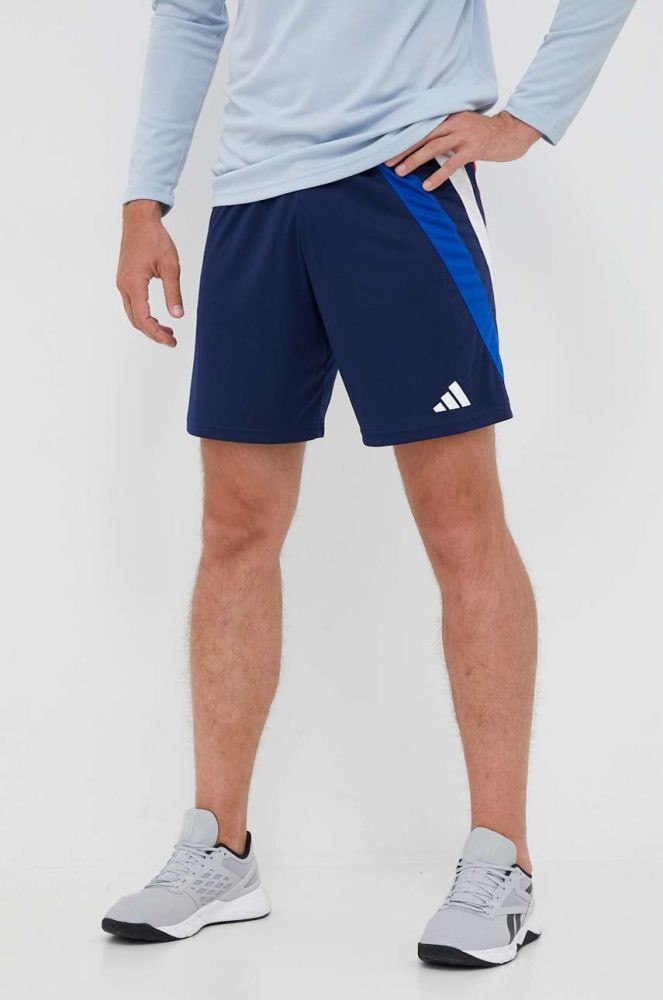 Шорти для тренувань adidas Performance Fortore 23 колір блакитний