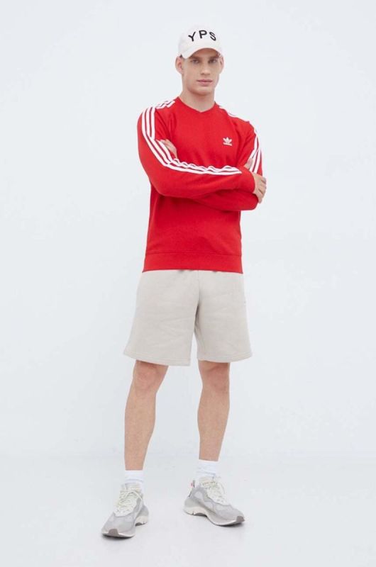 Шорти adidas чоловічі колір бежевий фото 2