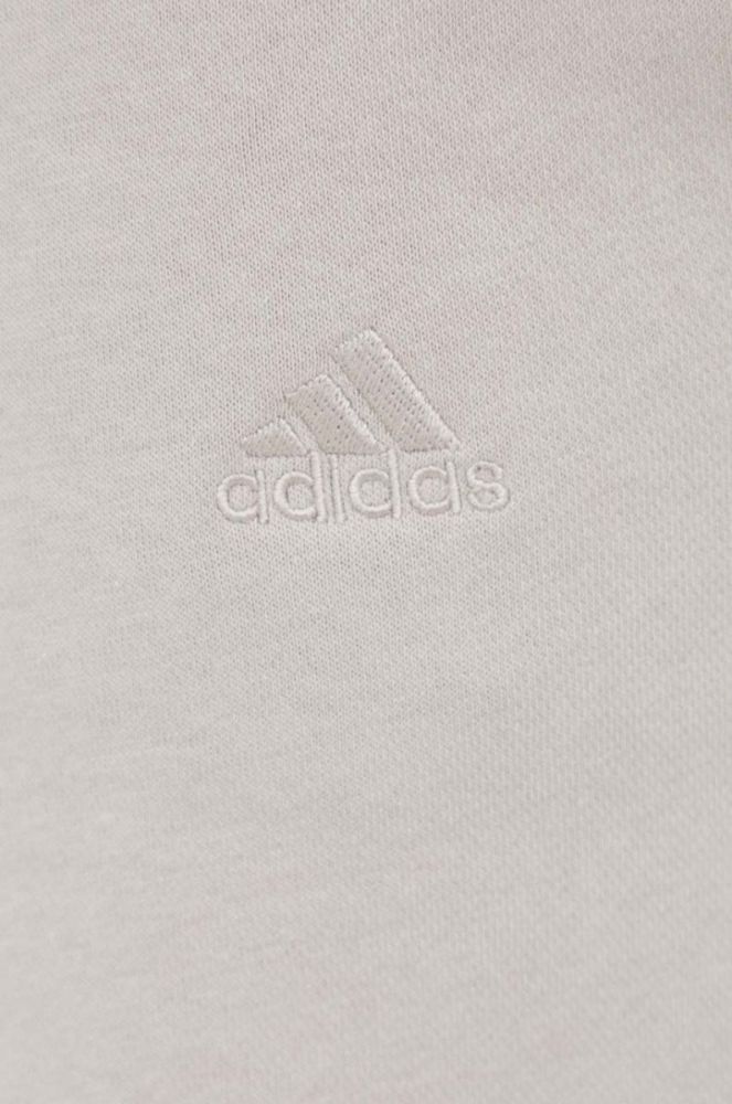 Шорти adidas чоловічі колір бежевий фото 4