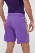 Шорти для тренувань adidas Performance Tiro 23 колір фіолетовий