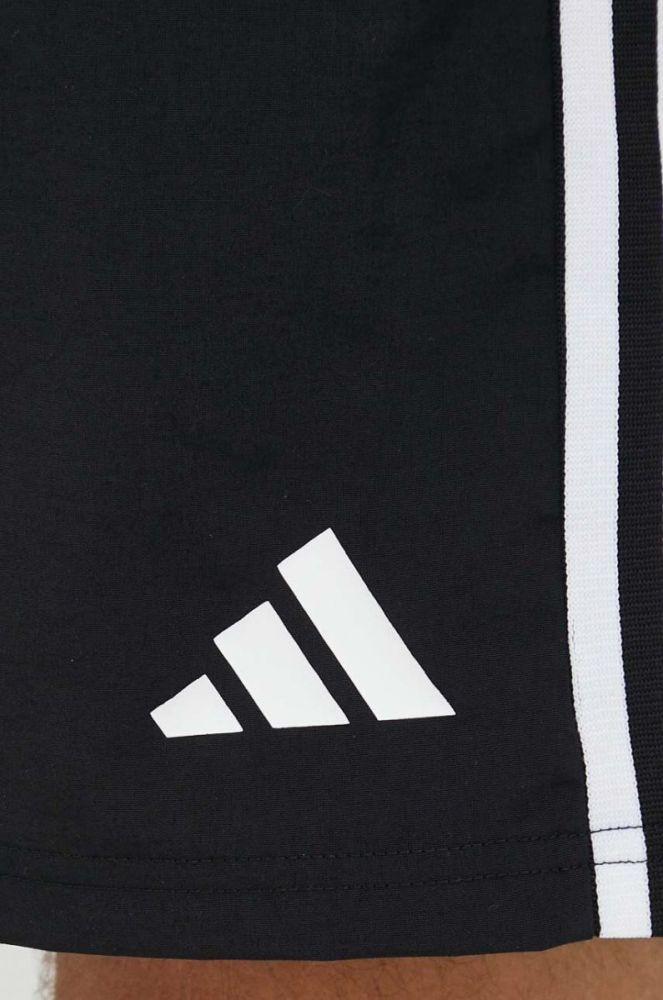 Шорти для тренувань adidas Performance Pride Tiro Downtime колір чорний фото 4