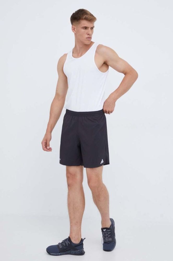 Шорти для бігу adidas Performance Designed for Running колір чорний фото 2