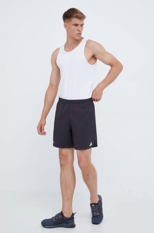 Шорти для бігу adidas Performance Designed for Running колір чорний фото 2
