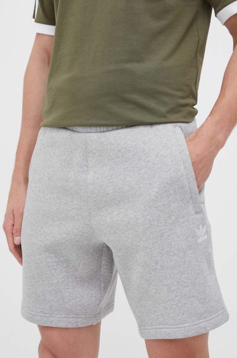 Шорти adidas Originals чоловічі колір сірий меланж