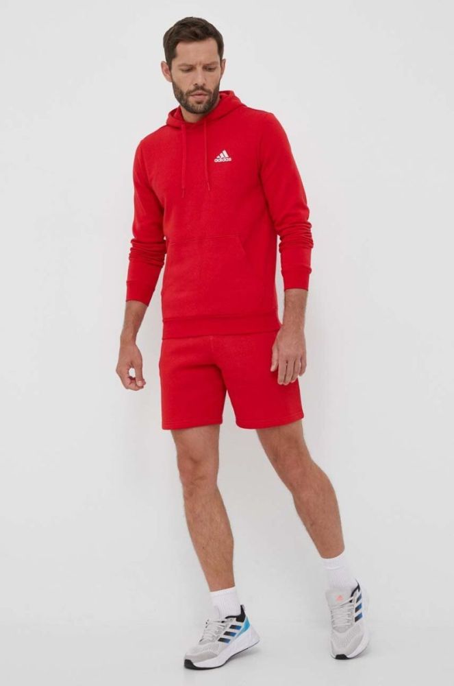 Шорти adidas Originals чоловічі колір червоний фото 2