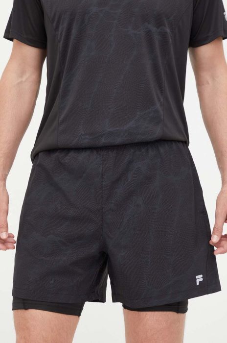 Шорти для бігу Fila Roanoke колір чорний