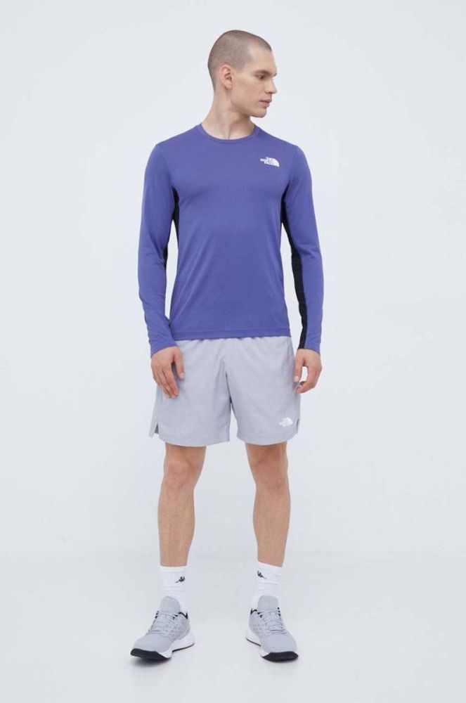 Шорти для тренувань The North Face колір сірий фото 2