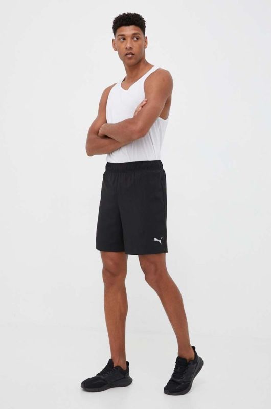 Шорти для бігу Puma Favourite колір чорний фото 2