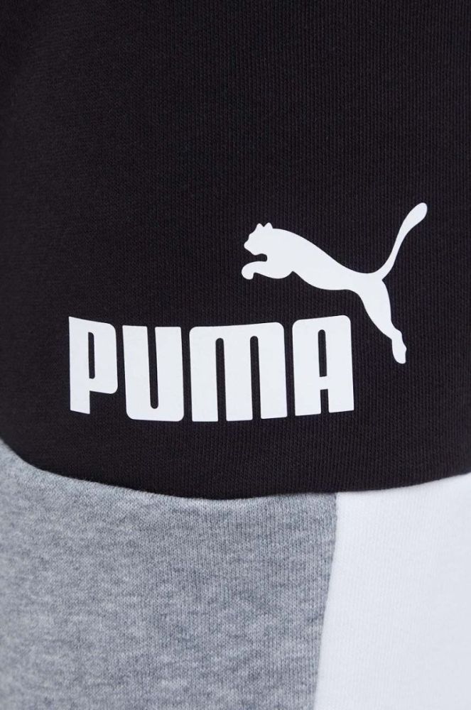 Шорти Puma чоловічі колір чорний фото 4