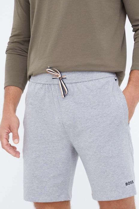 Шорти лаунж BOSS колір сірий