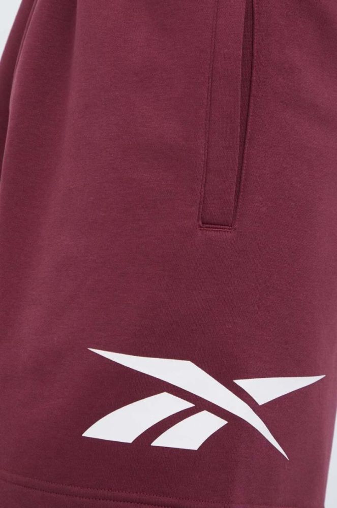 Шорти Reebok Classic чоловічі колір бордовий (3463921) фото 4