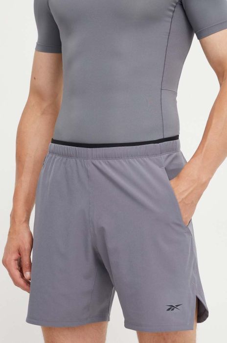 Шорти для тренувань Reebok Strength 3.0 колір сірий