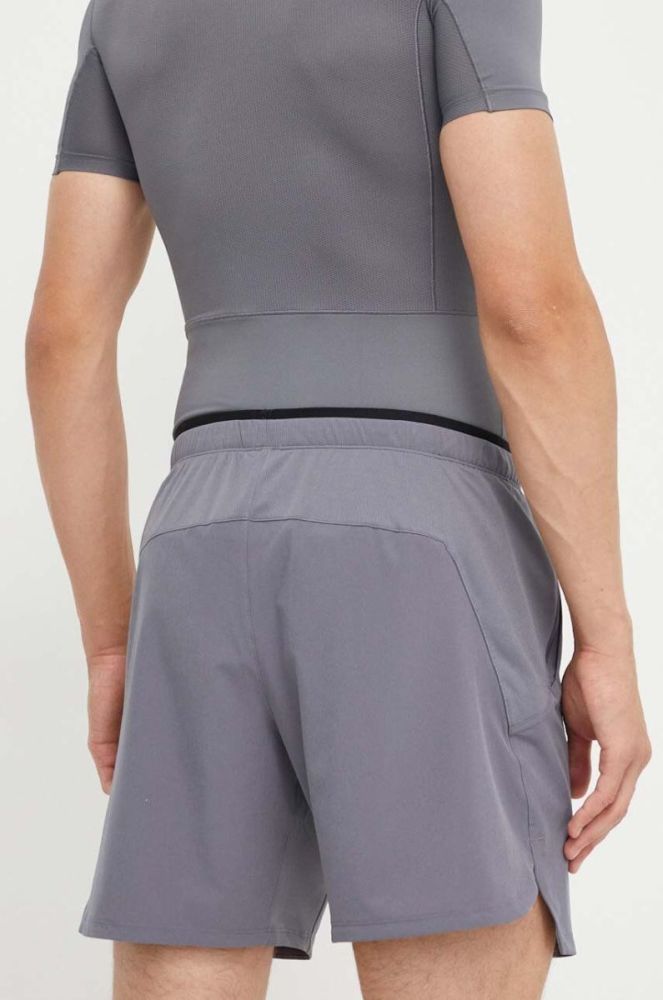 Шорти для тренувань Reebok Strength 3.0 колір сірий фото 3