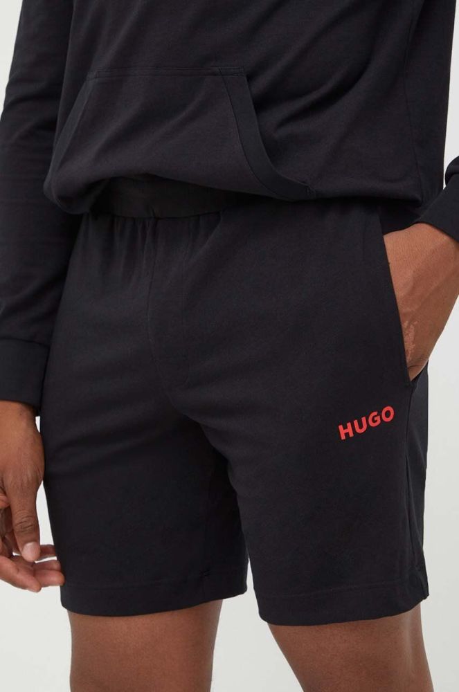Шорти HUGO чоловічі колір чорний (3504903)