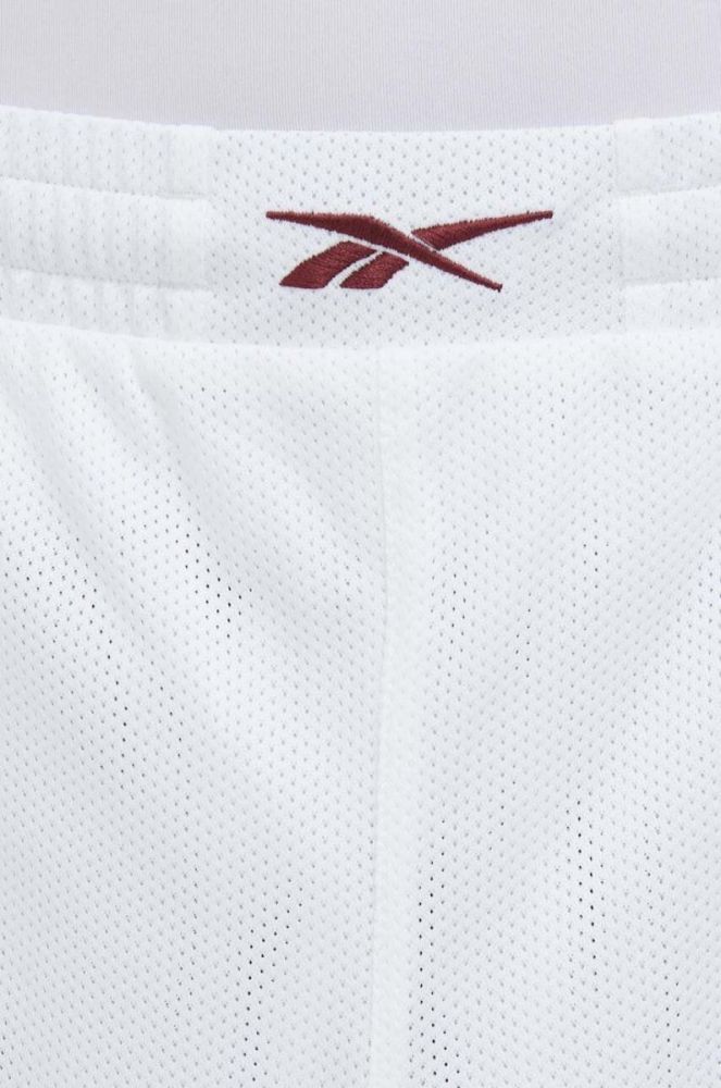 Шорти для тренувань Reebok Classic Basketball колір білий фото 4