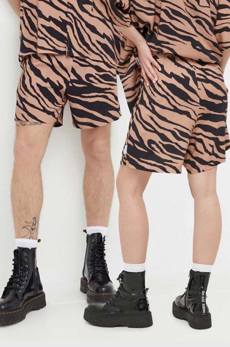 Шорти On Vacation колір коричневий візерунок