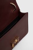 Шкіряна сумочка Tommy Hilfiger колір бордовий (3320014)