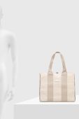 Бавовняна сумка Tommy Jeans колір бежевий (3310337)