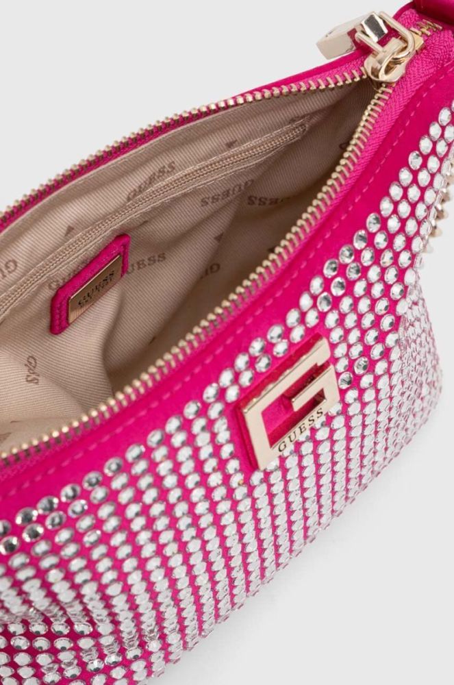 Сумочка Guess колір рожевий (3330622) фото 6