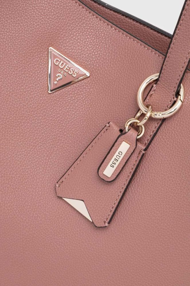 Сумочка Guess колір рожевий (3310384) фото 4