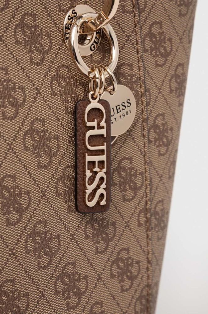 Сумочка Guess колір сірий (3501444) фото 4