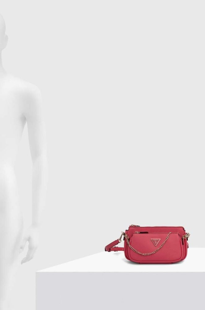 Сумочка Guess колір рожевий (3333097) фото 8