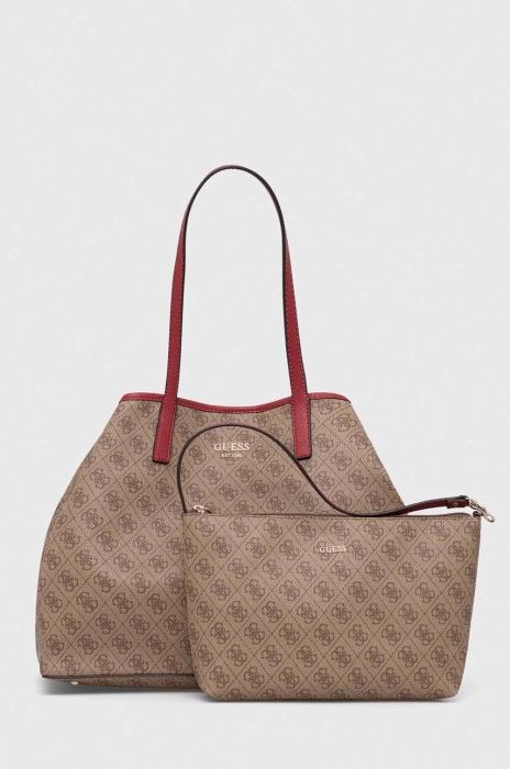 Сумочка Guess колір бежевий (3402809)