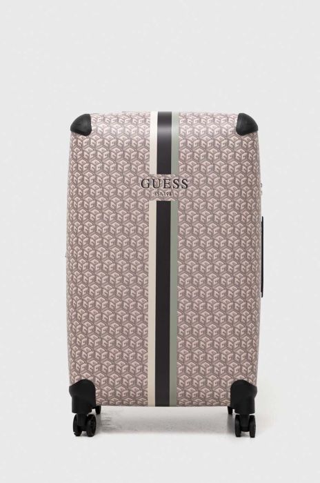 Валіза Guess колір коричневий (3370251) Валіза Guess колір коричневий (3370251)